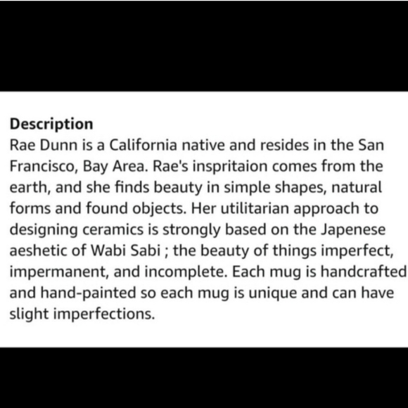 ⭐️2/ $50⭐️ Rae Dunn White Ceramic Mug Large Letters Black PSYCHIC - Picture 10 of 11